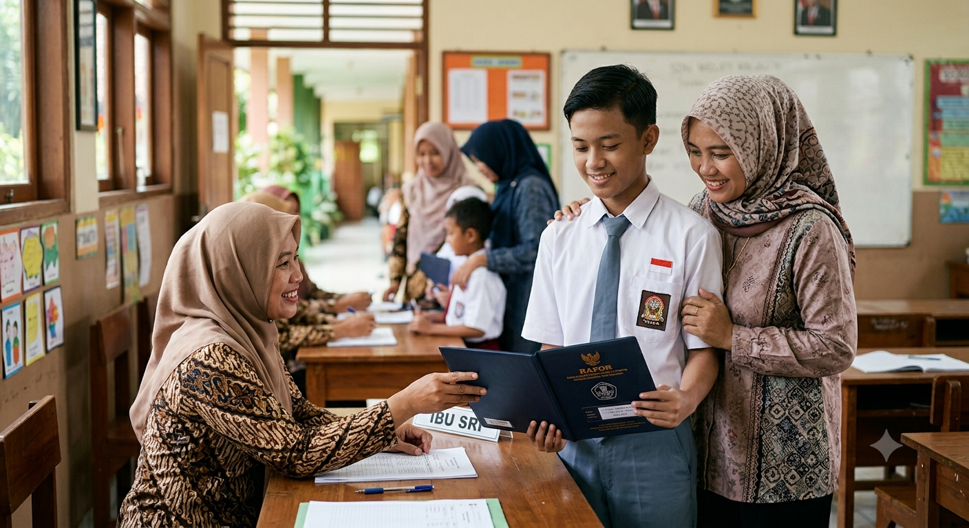 Pembagian Rapor Hasil Belajar, Tahun Ajaran 2025/2026
